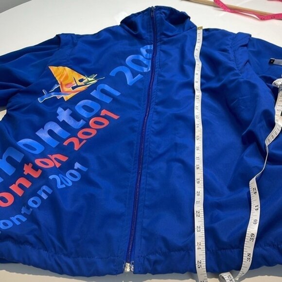 2001 Edmonton Alberta World Championships Volunteer 2 in 1 Windbreaker Jacket - Picture 7 of 8
